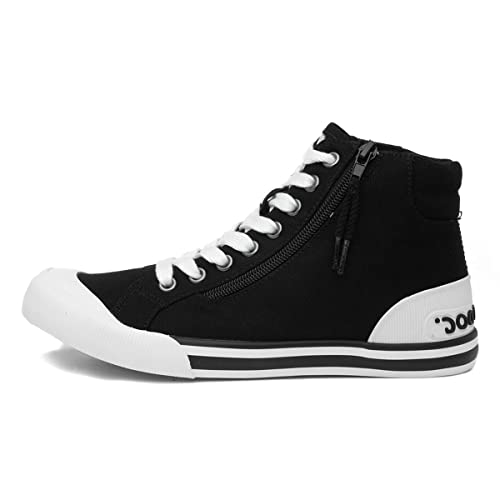 Rocket Dog Damskie buty sportowe Jazzin High Top, Czarny, 36 EU