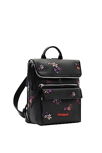Desigual Women's Back_Flor Yvette NERANO M, czarny, jeden rozmiar, czarny, jeden rozmiar