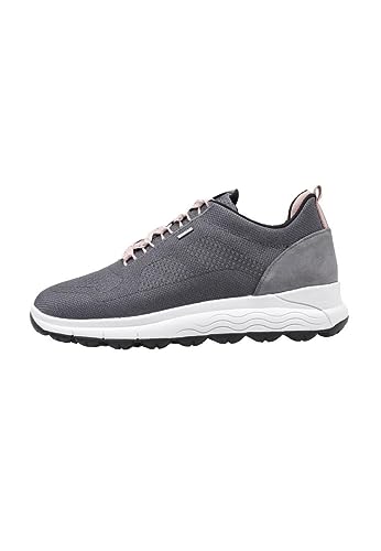 Geox Dziewczęce D Spherica 4x4 B ABX sneakersy, Kamienna antyczna róża, 41 EU