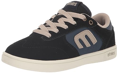 Etnies Buty dziecięce, uniseks Windrow Skate Shoe, Black Navy Grey, 36 EU