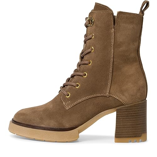 Tamaris Damskie botki 1-1-25279-41, Cigar, 38 EU