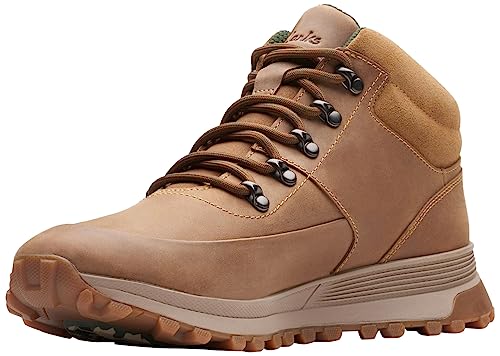 Clarks Męskie buty trekkingowe ATL Trek Mid, Tan Combi, 45 EU