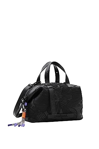 Desigual Women's BOLS_Alpha Kiruna, Black, czarny