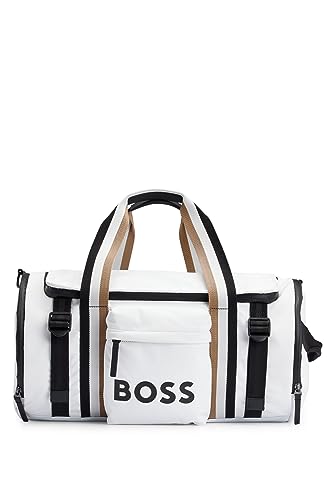 BOSS Męskie Thunder_Holdall, Open White, Ones