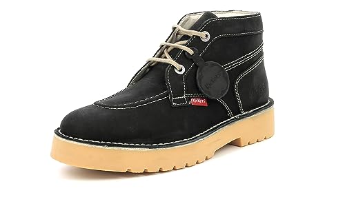 Kickers Daltrey Chuck, botki mieszane, czarny, 41 EU