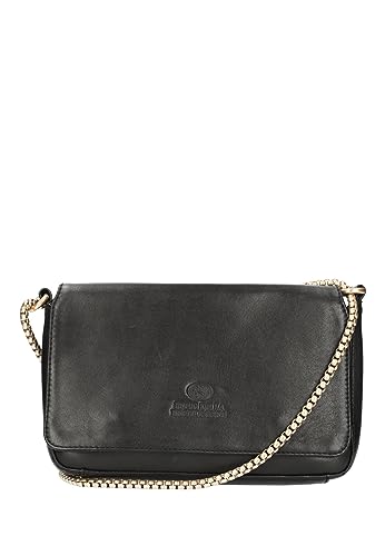 Fred de la Bretoniere Damskie body Juliette Cross Body z łańcuszkiem Crossbody Bag, czarne, czarny