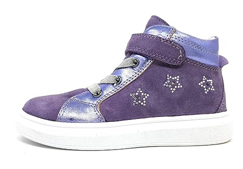 Richter Kinderschuhe Dziewczęce sneakersy Alessa, Ametista, 35 EU