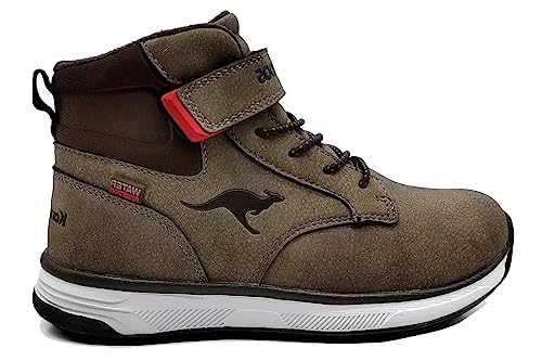 KangaROOS K-WB Couver śniegowce, Stone Brown/Coffee, 32 EU, Stone Brown Coffee, 32 EU