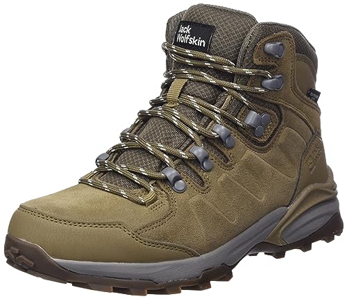 Jack Wolfskin Damskie buty trekkingowe Refugio Texapore MID W, Chestnut, 42,5 EU, chestnut, 42.5 EU