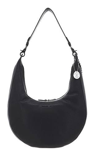 Mandarina Duck Mellow Leather Hobo, Kobieta, Stormy Weather