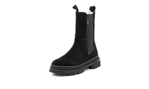 Kickers Goz, Botki dziewczęce, czarny, 38 EU
