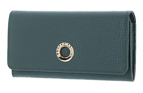 Mandarina Duck Mellow Leather Wallet, Akcesoria Podróżne-Portfele damskie, Dark Forest, OneSize