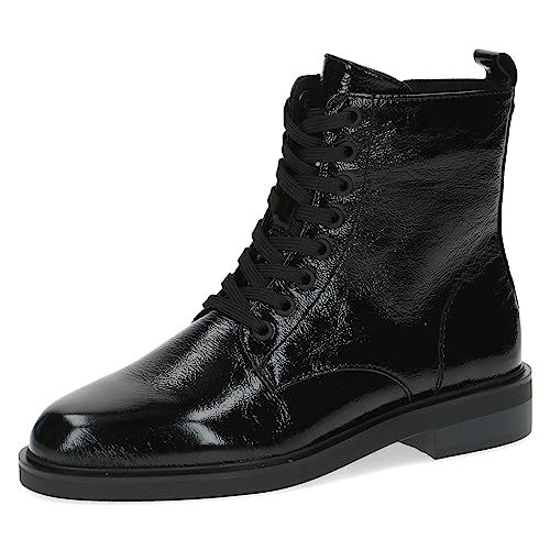 Caprice Damskie botki 9-26218-41, Black Naplak, 38 EU