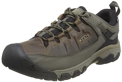 KEEN Tablice znamionowe 3 Waterproof Wide, Buty turystyczne męskie, Bungee Cord/Black, 49 EU szerokie, Bungee Cord Black, 49 EU