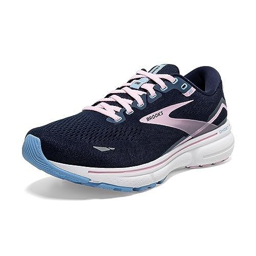 Brooks Ghost 15, Trampki damskie, Peacoat Pink Open Air, 39 EU