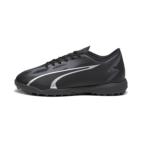 PUMA Unisex dziecięce buty piłkarskie Ultra Play Tt Jr, Puma Black asfalt