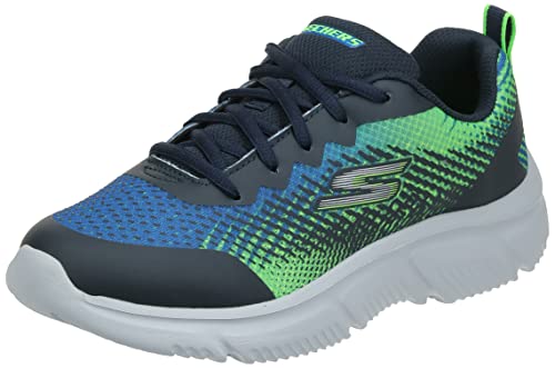 Skechers Go Run 650, trampki męskie, Limonka granatowa, 31 EU
