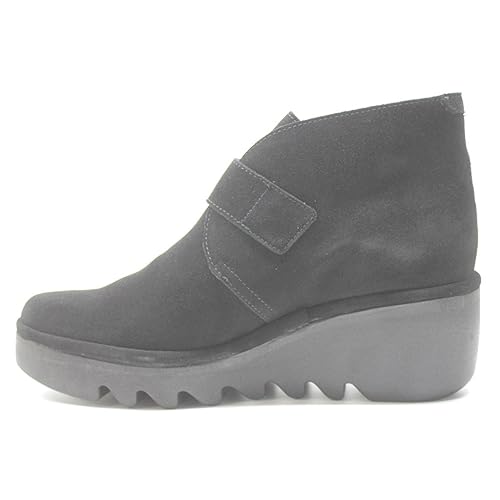 Fly London Damskie botki Birt397fly, Czarny, 37 EU