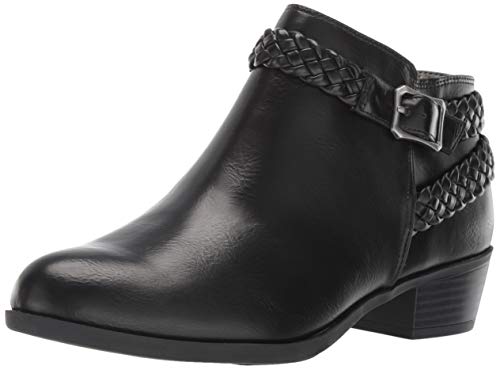LifeStride Damskie botki Adriana Ankle Bootie, czarny - czarny - 38 EU