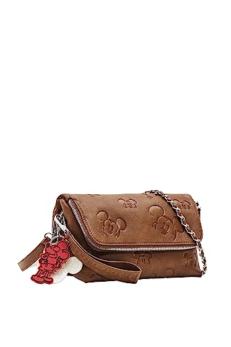 Desigual Women's BOLS_All Mickey VE, brązowy, brązowy