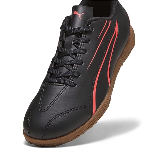 PUMA Vitoria It Jr buty piłkarskie dla dzieci, uniseks, Puma Czarna orchidea, 43 EU