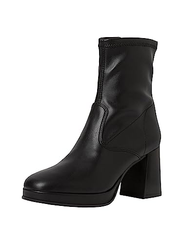 Tamaris Damskie botki 1-1-25379-41, czarny, 41 EU