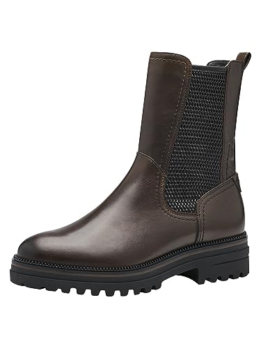 Tamaris Damskie botki 1-1-25439-41, oliwkowy, 39 EU
