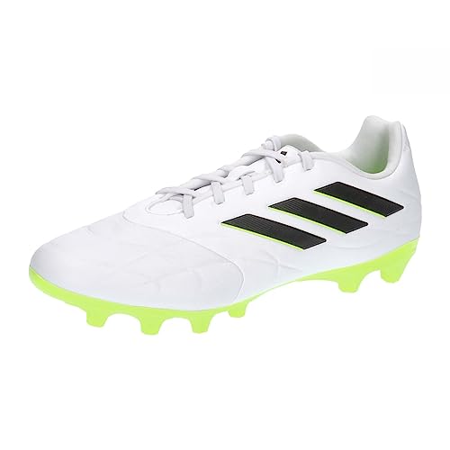 adidas Męskie buty piłkarskie Copa Pure.3 Multiground (Multi Ground), Ftwr biały rdzeń czarny klarowna cytryna, 41 1/3 EU