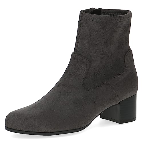 Caprice Damskie 9-26444-41 botki sznurowane z obcasem, Dk Grey Str, 40 EU
