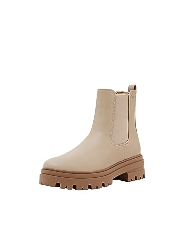 ESPRIT Modne damskie sztyblety, 290/Light Beige, 37 EU, 290 jasny beżowy, 37 EU