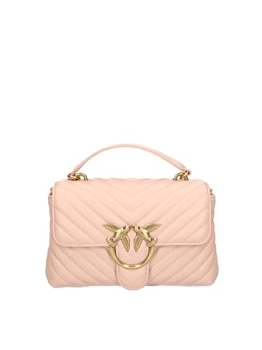 Pinko, LOVE LADY PUFF MINI CL SHEEP N Kobieta, O81q_proszek antyczny Gold