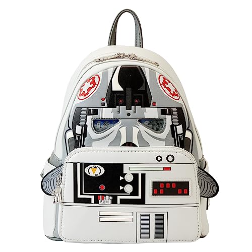 Loungefly - Plecak Star Wars AT-AT - ekskluzywny Amazon - urocza torba kolekcjonerska - pomysł na prezent - oficjalny towar - dla chłopców, dziewcząt, mężczyzn i kobiet - fanów filmów