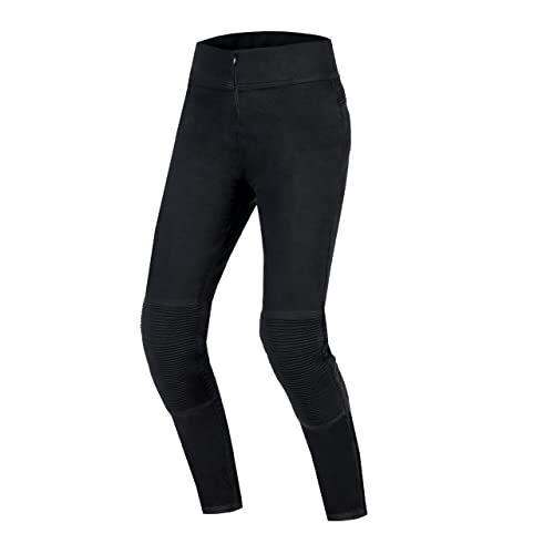 OZONE MOTO Chica legginsy motocyklowe dla kobiet, kevlar Dupont, ochraniacze na kolana, wysoka talia, skinny fit