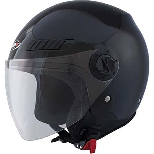 Shiro Jet kask, sh62, GS, czarna, rozmiar L 128.0062010L