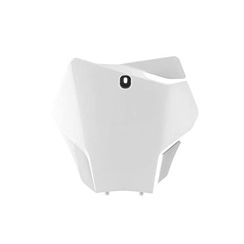 POLISPORT 8668100004 - Tabela replik OEM wykonana z wytrzymałego i trwałego błyszczącego tworzywa sztucznego kompatybilnego z motocyklami GAS GAS w kolorze białym