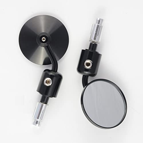 A-Pro Mirrors Rearview niestandardowy styl silnika rower cykl mocujący czarny