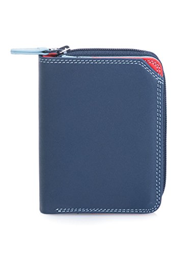 mywalit Mały portfel W/Zip Around Purse, Akcesoria podróżne -Portfel Kobiety, Brązowy, S, wielokolorowy, Taille unique