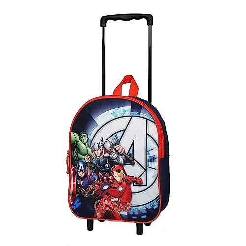 Bagtrotter plecak na kóÅ‚kach 31 cm Avengers Marvel Granatowy