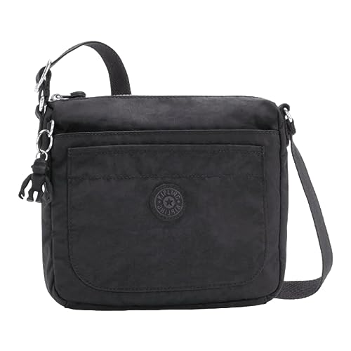Kipling Sebastian mała torba na ramię, 23 x 22 x 2,8, czarna, Black Noir, SEBASTIAN