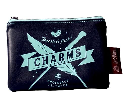 Half Moon Bay Harry Potter Torebka - Charms - Mini Portmonetka - Akcesoria Harry Potter - Portmonetka, NIEBIESKI, 9X13cm, Etui na monety