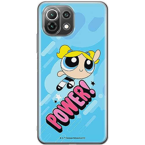 ERT GROUP etui na telefon Xiaomi 11 LITE 4G / 11 LITE 5G, case oryginalny i oficjalnie licencjonowany przez The Powerpuff Girls, wzór The Powerpuff Girls 034, optymalnie dopasowane, plecki z TPU