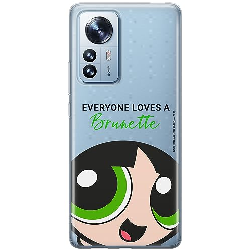 ERT GROUP etui na telefon Xiaomi 12 / 12X, case oryginalny i oficjalnie licencjonowany przez The Powerpuff Girls, wzór The Powerpuff Girls 013, plecki z TPU częściowo przeźroczyste