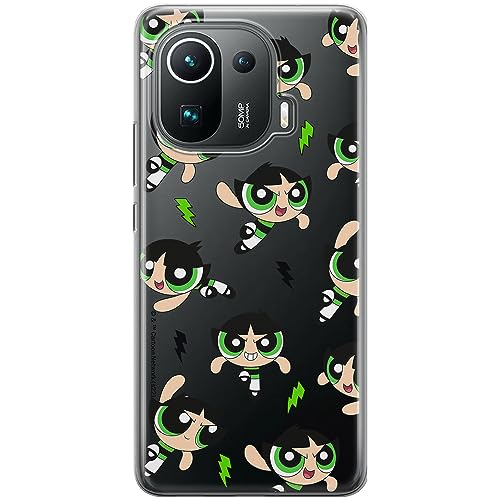 ERT GROUP etui na telefon Xiaomi MI 11 PRO, case oryginalny i oficjalnie licencjonowany przez The Powerpuff Girls, wzór The Powerpuff Girls 009, plecki z TPU częściowo przeźroczyste