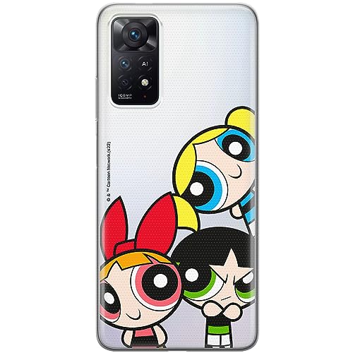 ERT GROUP etui na telefon Xiaomi REDMI NOTE 11 PRO 4G/5G/11 PRO+ 5G, case oryginalny i oficjalnie licencjonowany przez The Powerpuff Girls, wzór The Powerpuff Girls 015, częściowo przeźroczyste