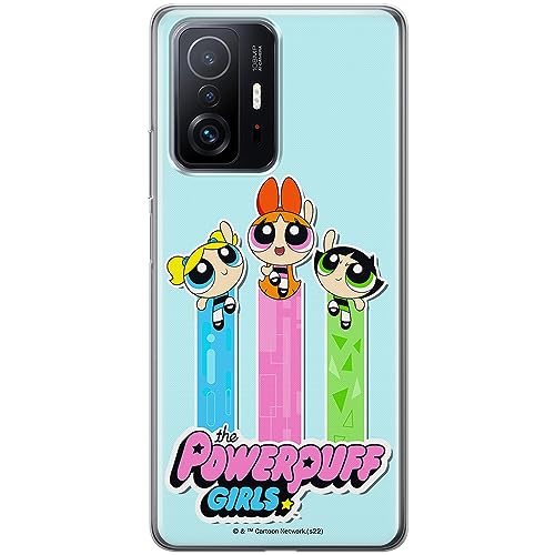 ERT GROUP etui na telefon Xiaomi 11T 5G / 11T PRO 5G, case oryginalny i oficjalnie licencjonowany przez The Powerpuff Girls, wzór The Powerpuff Girls 030, optymalnie dopasowane, plecki z TPU