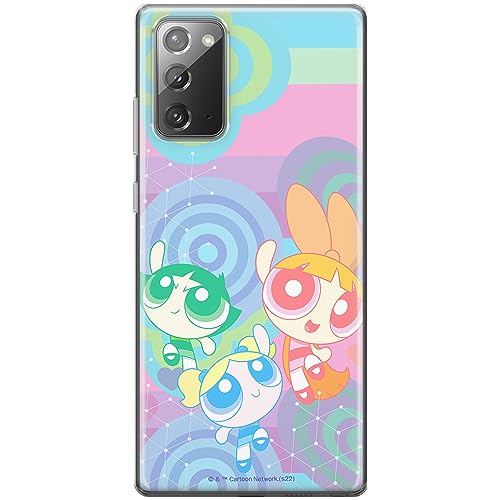 ERT GROUP etui na telefon Samsung GALAXY NOTE 20, case oryginalny i oficjalnie licencjonowany przez The Powerpuff Girls, wzór The Powerpuff Girls 038, optymalnie dopasowane, plecki z TPU