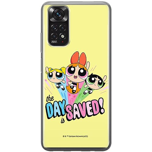 ERT GROUP etui na telefon Xiaomi REDMI NOTE 11 4G/ 11S 4G, case oryginalny i oficjalnie licencjonowany przez The Powerpuff Girls, wzór The Powerpuff Girls 031, optymalnie dopasowane, plecki z TPU