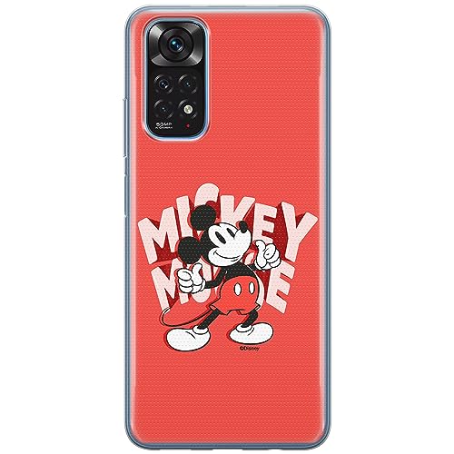 ERT GROUP etui na telefon Xiaomi REDMI NOTE 11 5G/11S 5G/11T 5G/POCO M4 PRO 5G, case oryginalny i oficjalnie licencjonowany przez Disney, wzór Mickey 044, optymalnie dopasowane, plecki z TPU