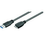Kabel USB MicroConnect USB3.0 A-B Micro 5m M-M USB3.0AB5MICRO
