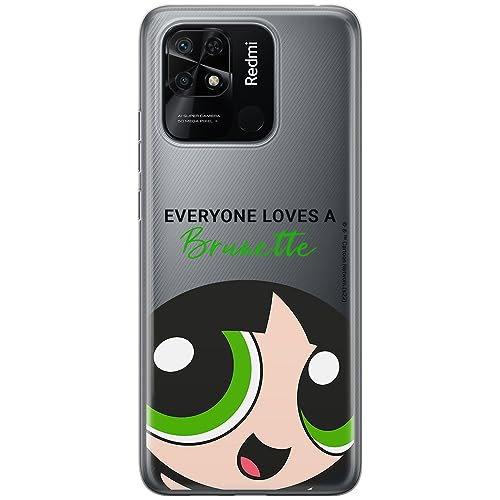 ERT GROUP etui na telefon Xiaomi REDMI 10C, case oryginalny i oficjalnie licencjonowany przez The Powerpuff Girls, wzór The Powerpuff Girls 013, plecki z TPU częściowo przeźroczyste